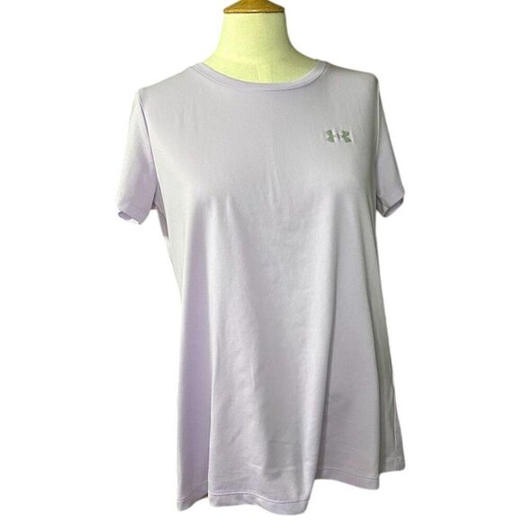 Under Armour Tops - Under Armour Women's Loose Fit HeatGear T-Shirt Purple Size M Standard
